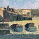 Barges along the Rhône signed