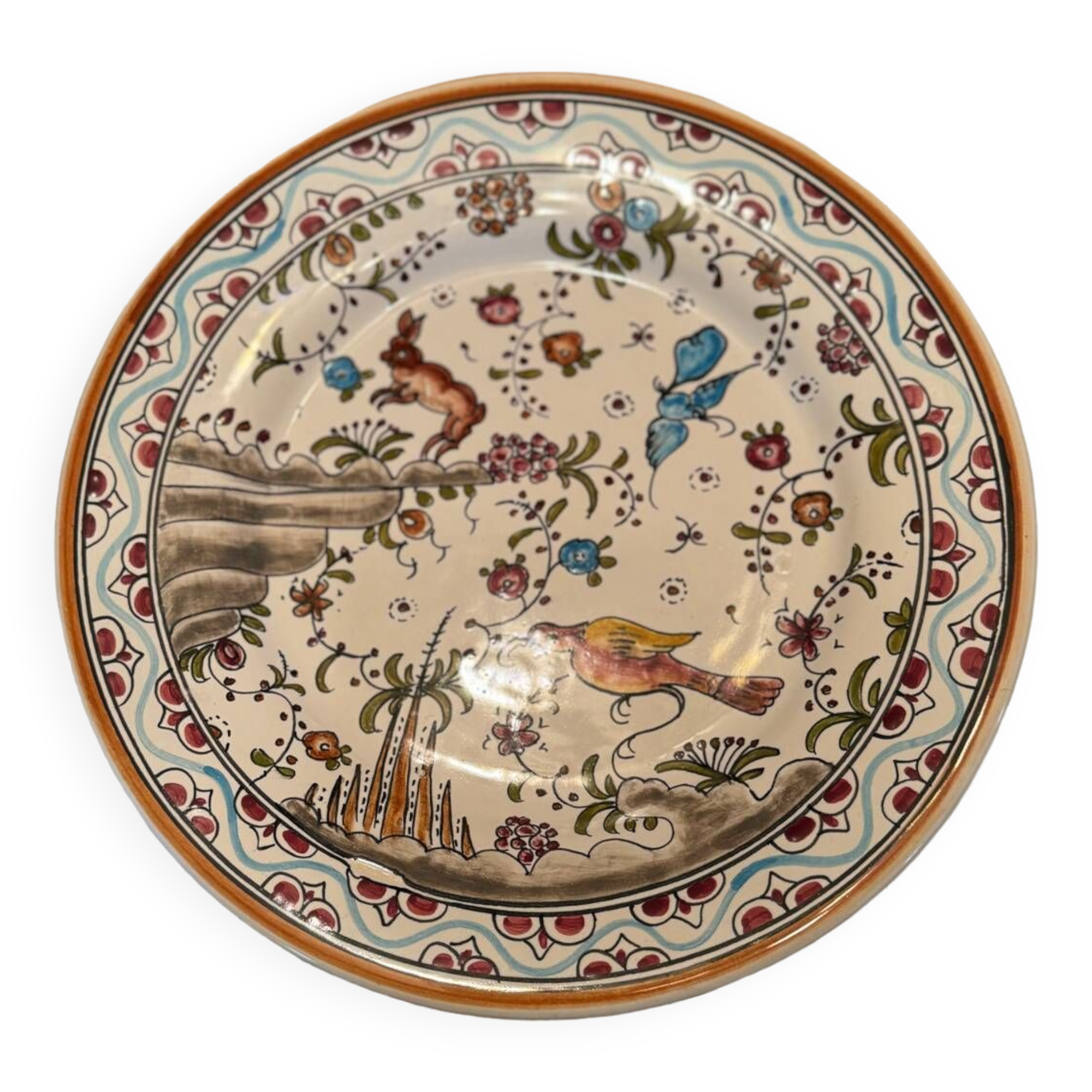 Decorative plate from the 60s