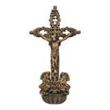 Bronze holy water font from the late 19th century.
