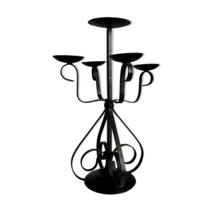 Candelabre en fer forgé