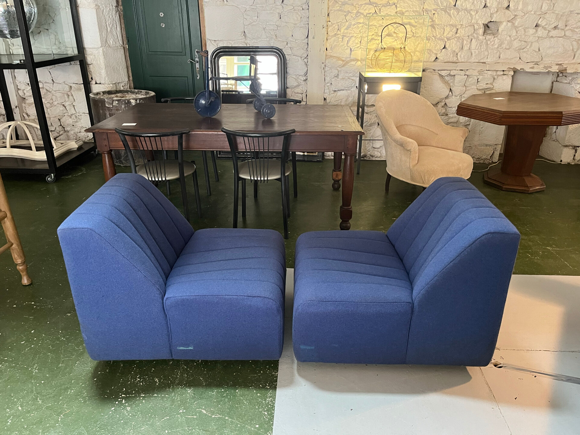Pair of armchairs