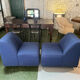 Pair of armchairs