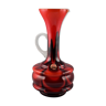 Vase carafe Opaline