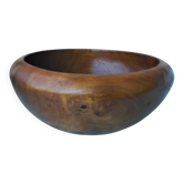 Olive wood salad bowl
