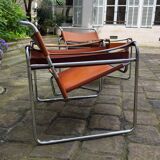 Pair of armchairs Marcel Breuer Wassily fasem 1983