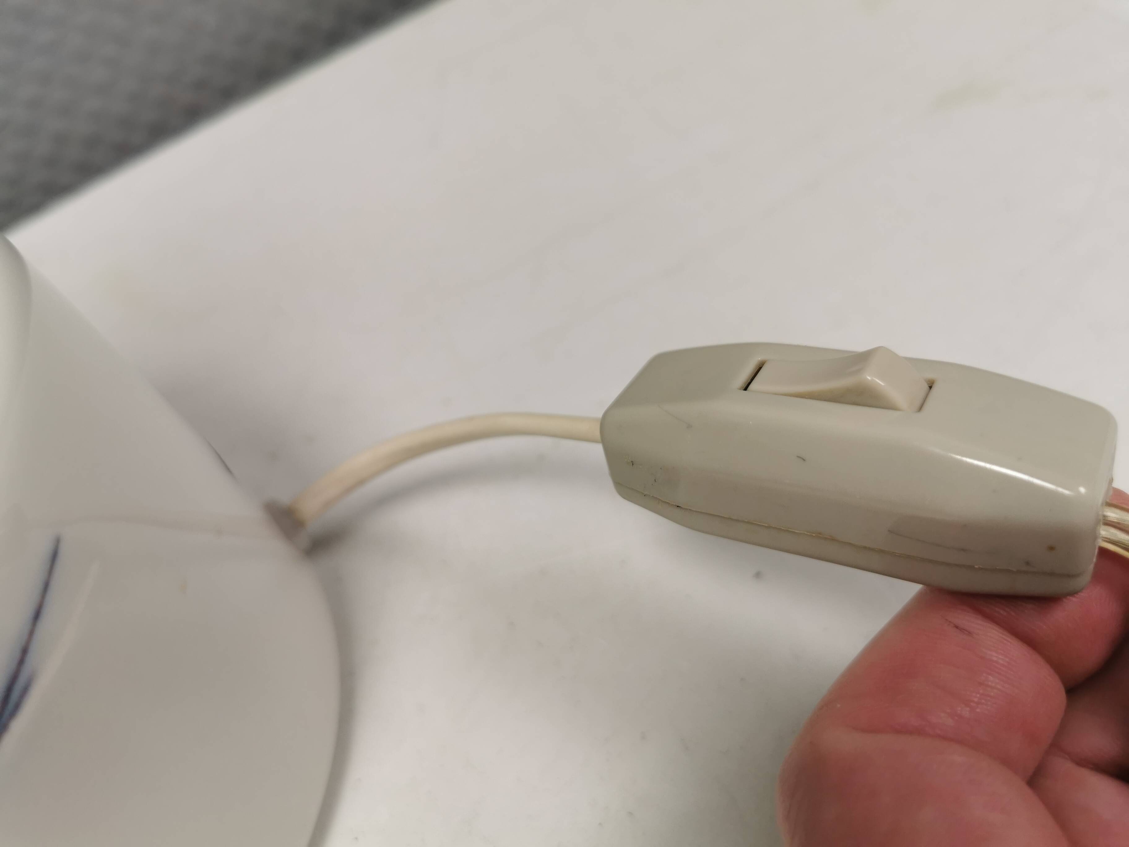 Royal Copenhagen Avena porcelain table lamp no. 22792, designed by Ivan Weiss (IW)