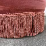 Padded pink toad armchair