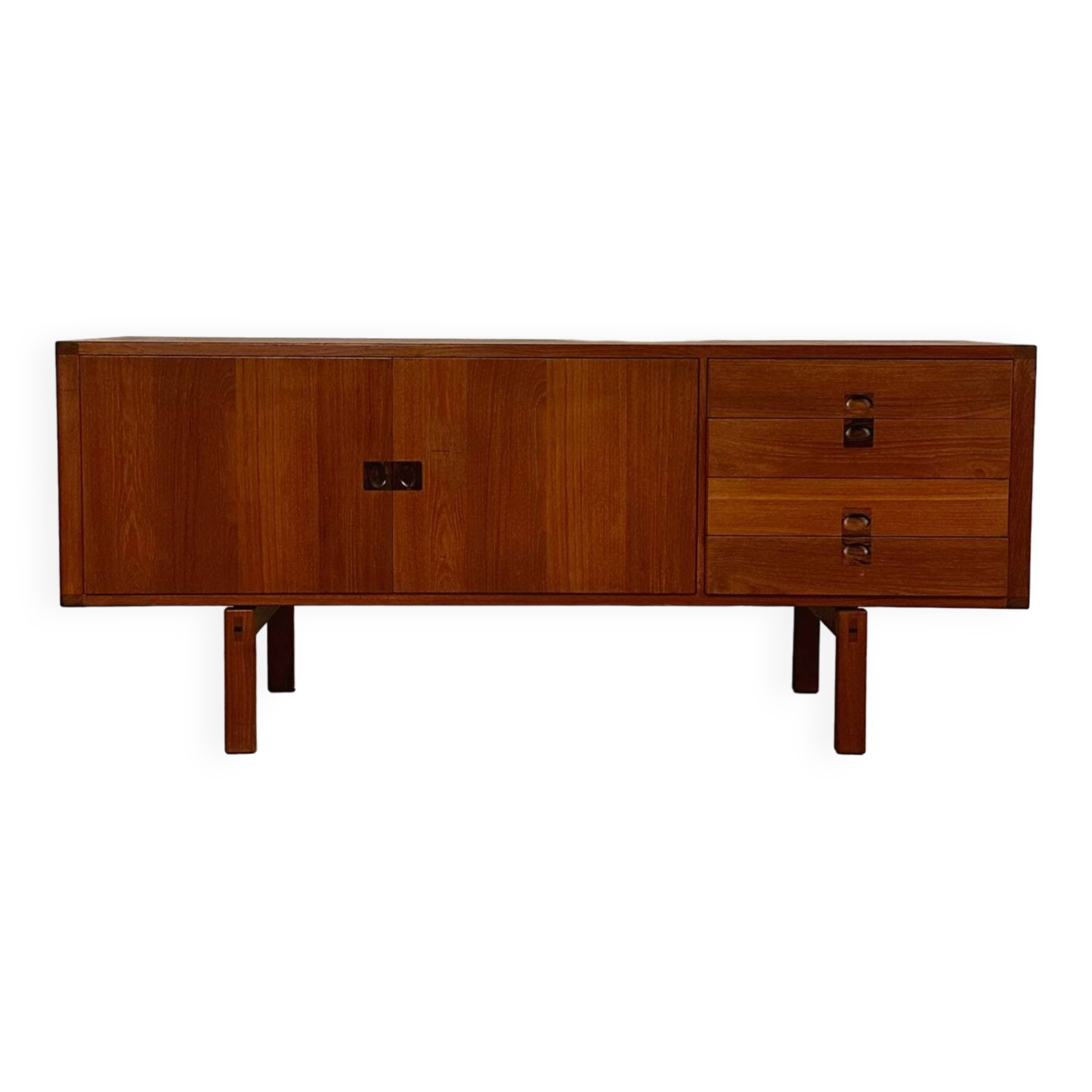 Mid-Century Teak Sideboard by Lennart Bender for Ulfert