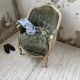 Louis XV shepherdess armchair