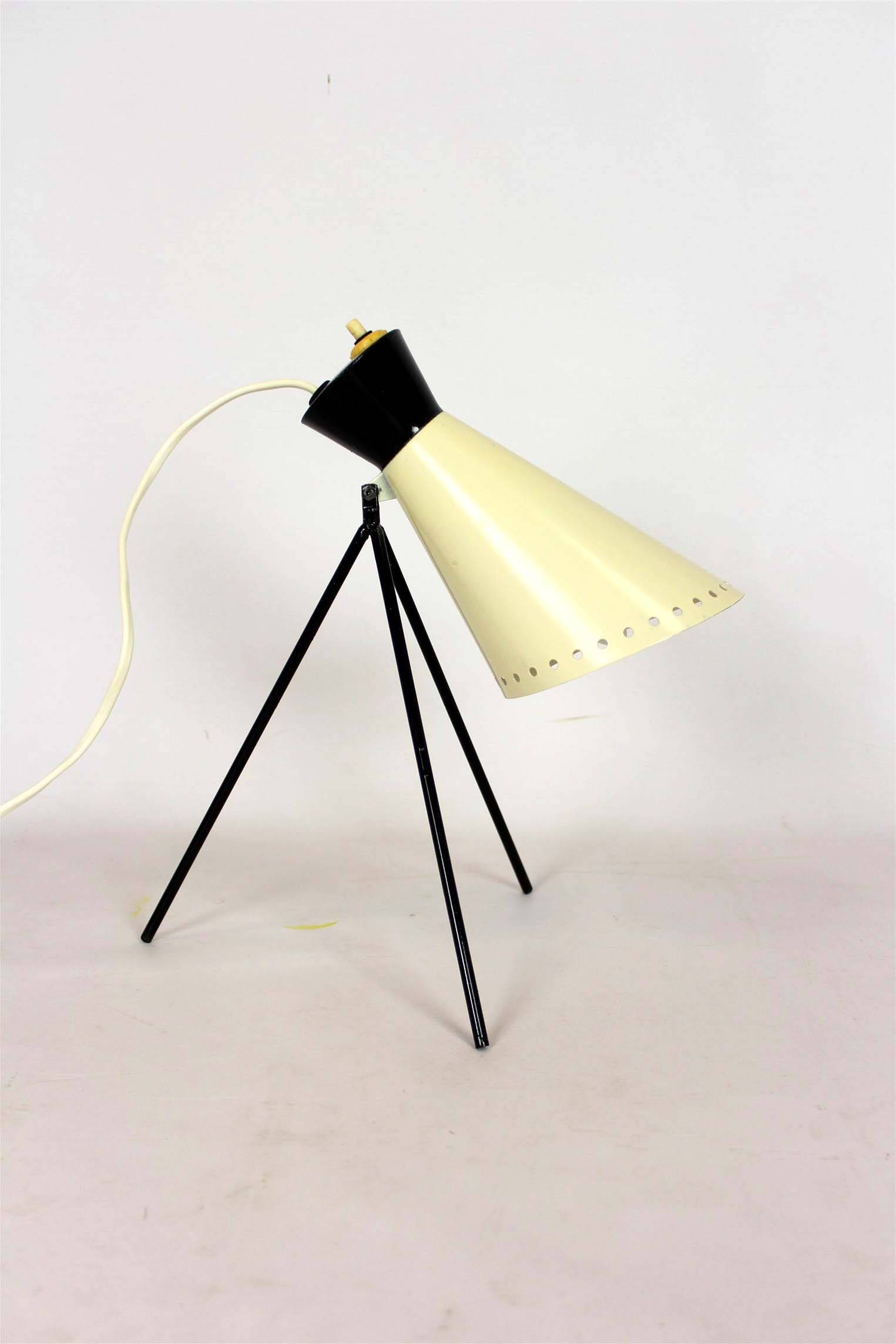 Lampe de table de Josef Hurka pour Napako, années 1960