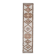 Vintage Turkish hallway rug 82x375 cm