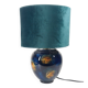 Lacquered ceramic lamp signed Grech
