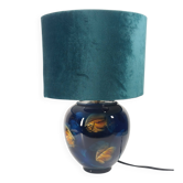 Lampe en céramique laquée signée Grech