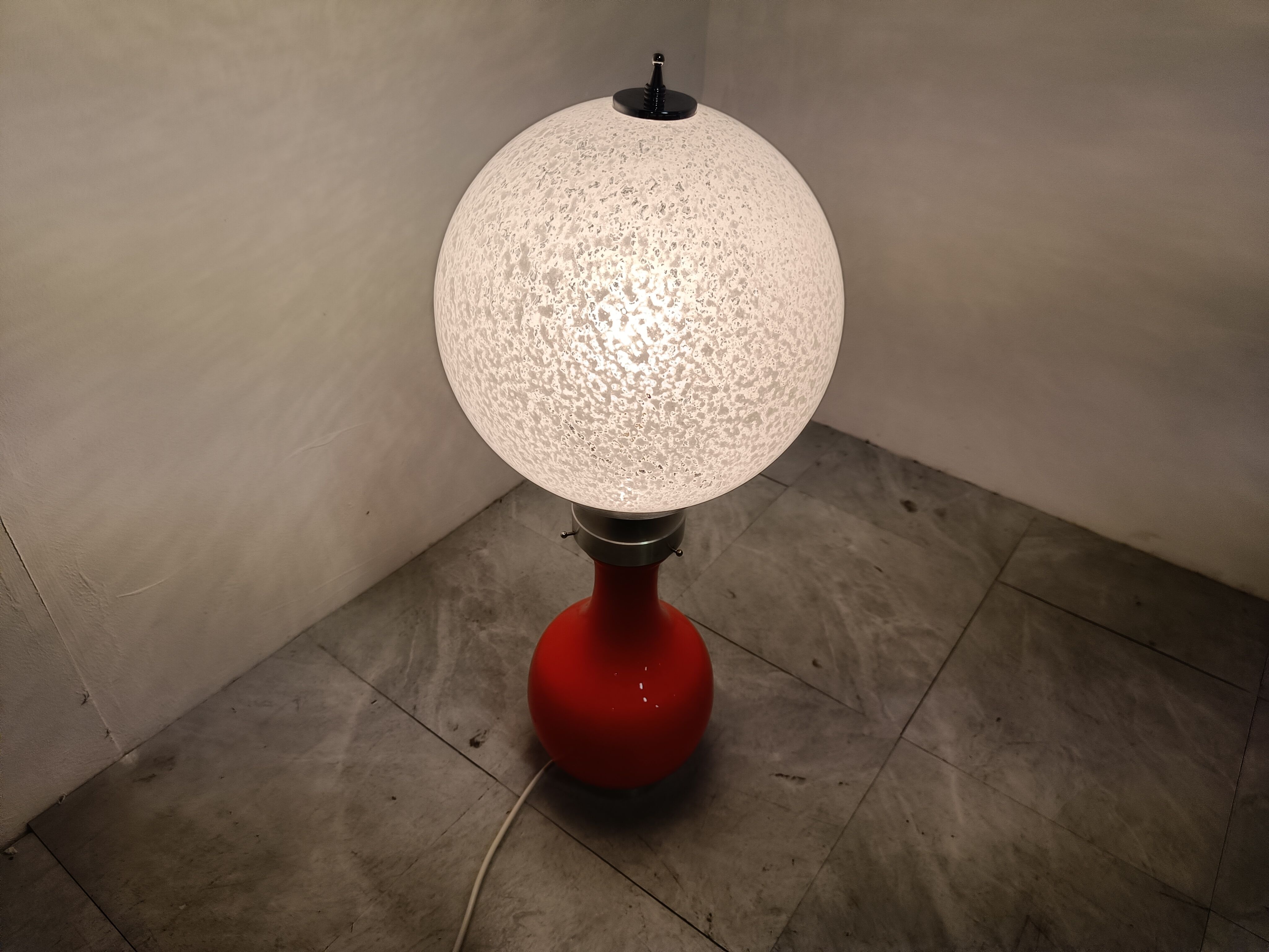 Lampe de table vintage par Mazzega, années 1960