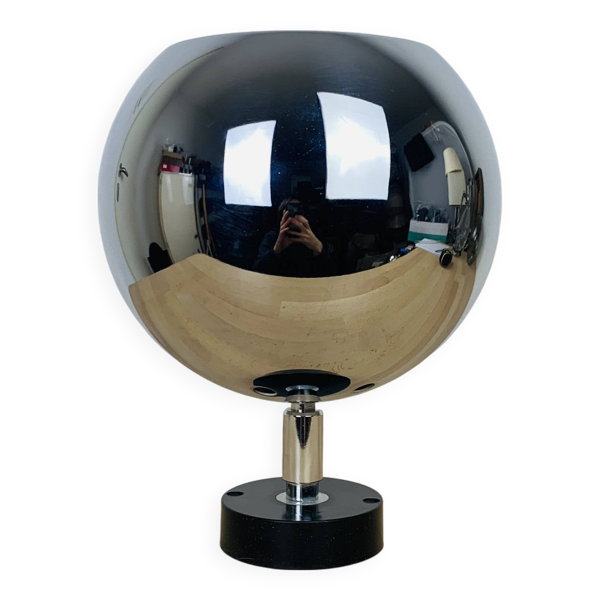 Plafonnier spot eyeball Erco chrome, années 70