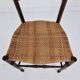 Mid Century High Back Chiavari Ladder Chair, Italy 1950's