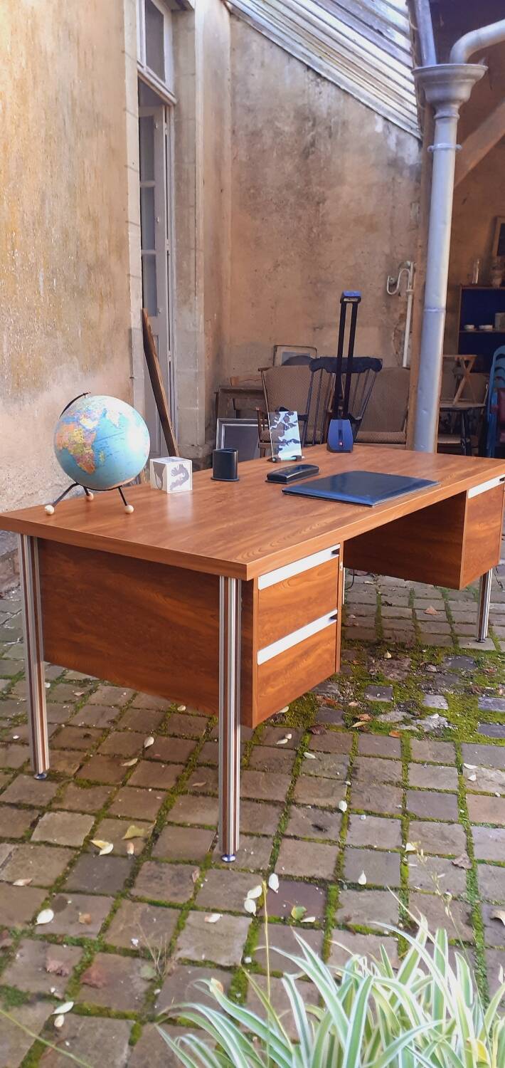 Minister's desk from the 70s, Ciolino style, Italy