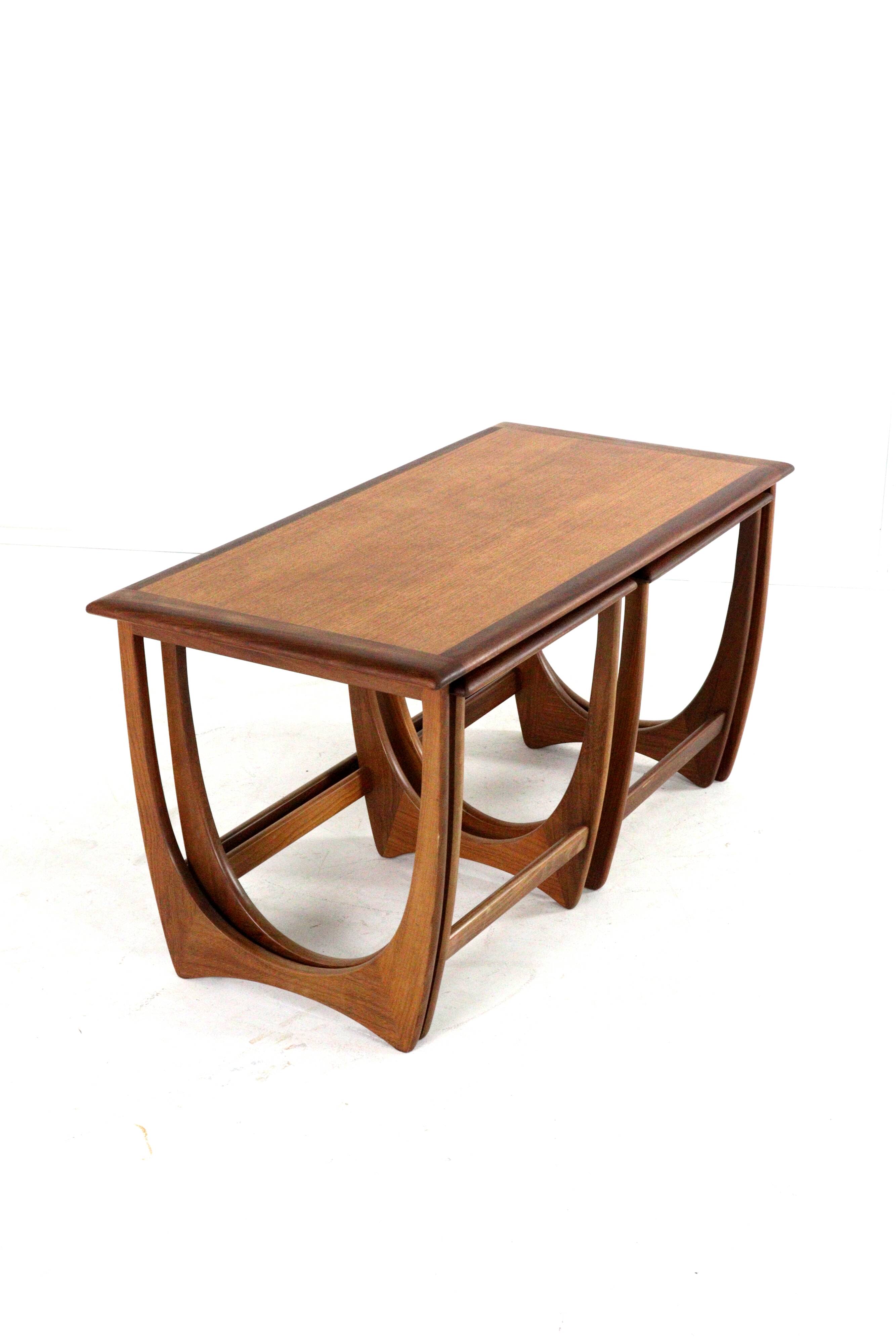 G-Plan coffee table with nesting tables - mid century modern