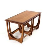 G-Plan coffee table with nesting tables - mid century modern