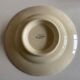 Sarreguemines ivory ivory pastry plate with godrons