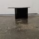 Vintage Black marbel side tabel