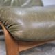 2x Rybo Rykken Ry-Wing chair vintage 1960s Scandinavian