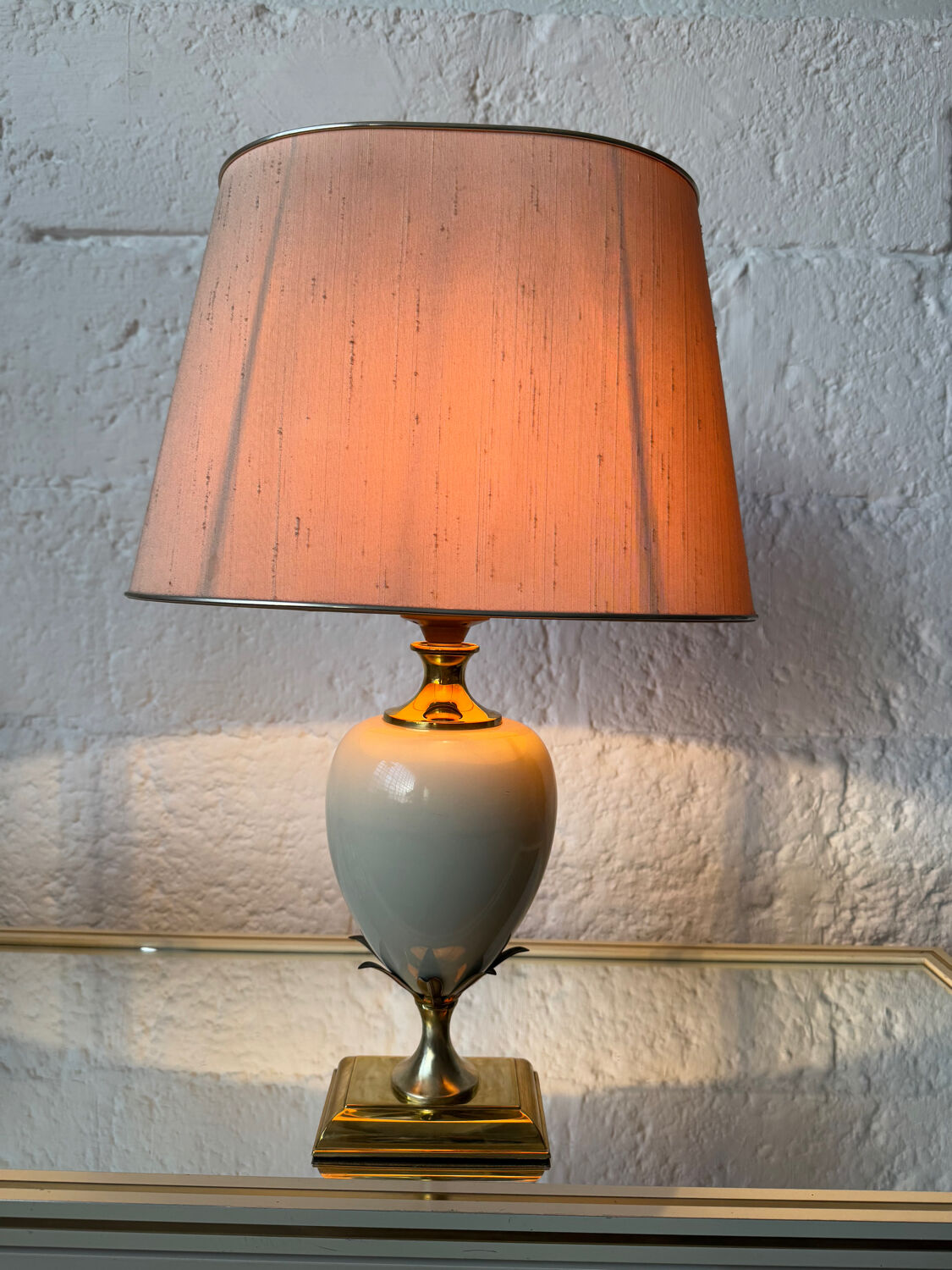 Pineapple Egg Lamp by Le Dauphin, 1970s