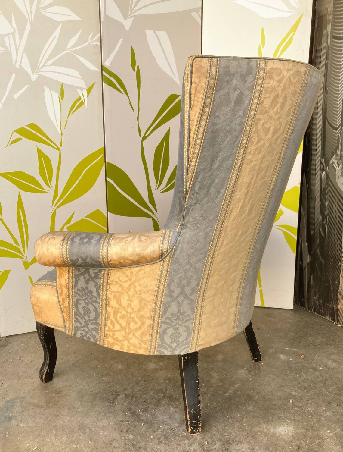 Napoleon III fireside chair, 19th century