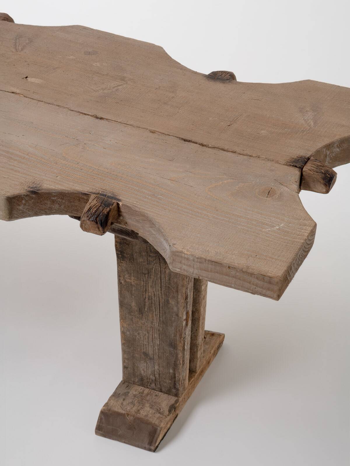 Large Rustic French Jeweller's Dining Table, France, early 20th Century