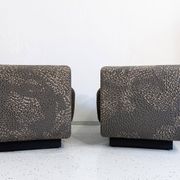 Vintage armchairs By Eberhard Geißler, Oelsa, Germany, 1970s