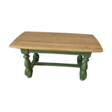 Solid wood coffee table