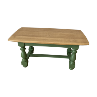 Solid wood coffee table