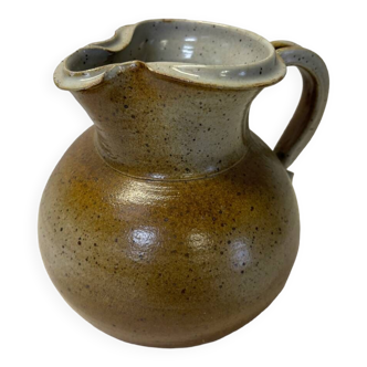 Vintage stoneware pitcher