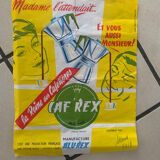 Old advertising poster café rex