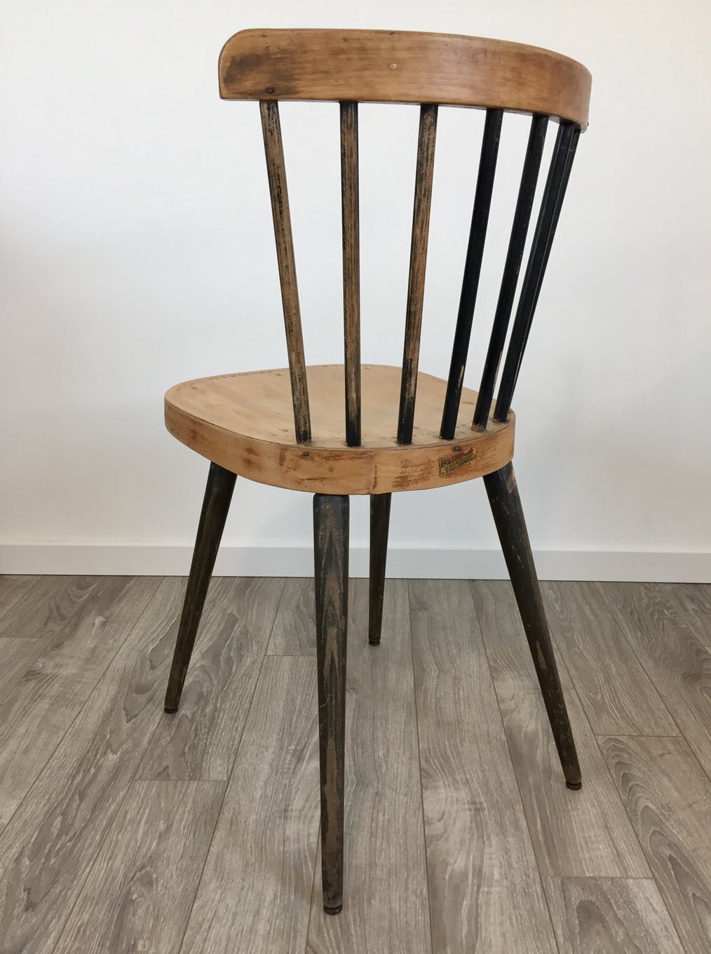 Pair of  bistro Baumann chairs