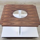 Vintage square coffee table, 1970s