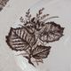 Round dish n°2 Choisy le Roi in Iron Earth decoration fruits and insects