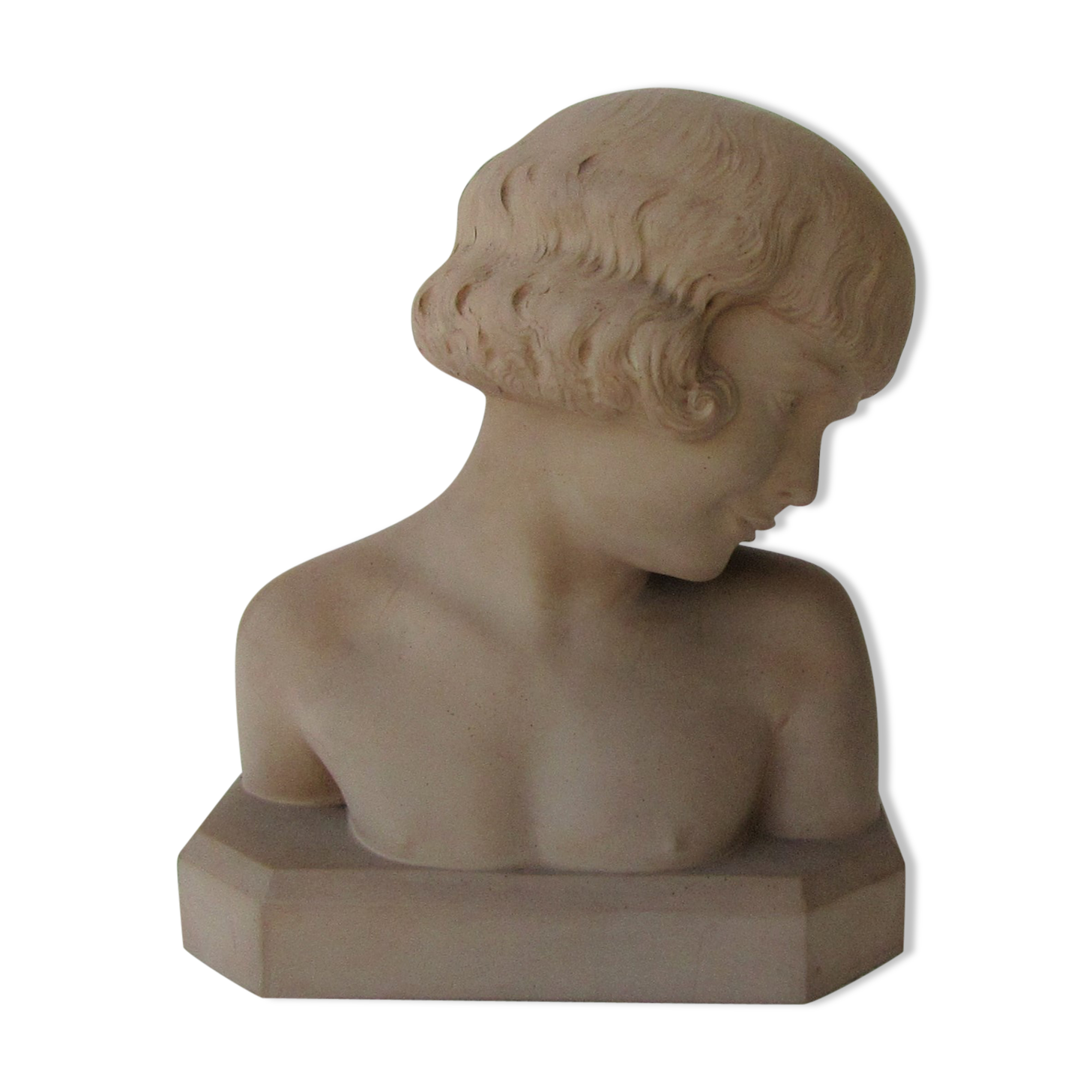 Child bust terracotta 1931