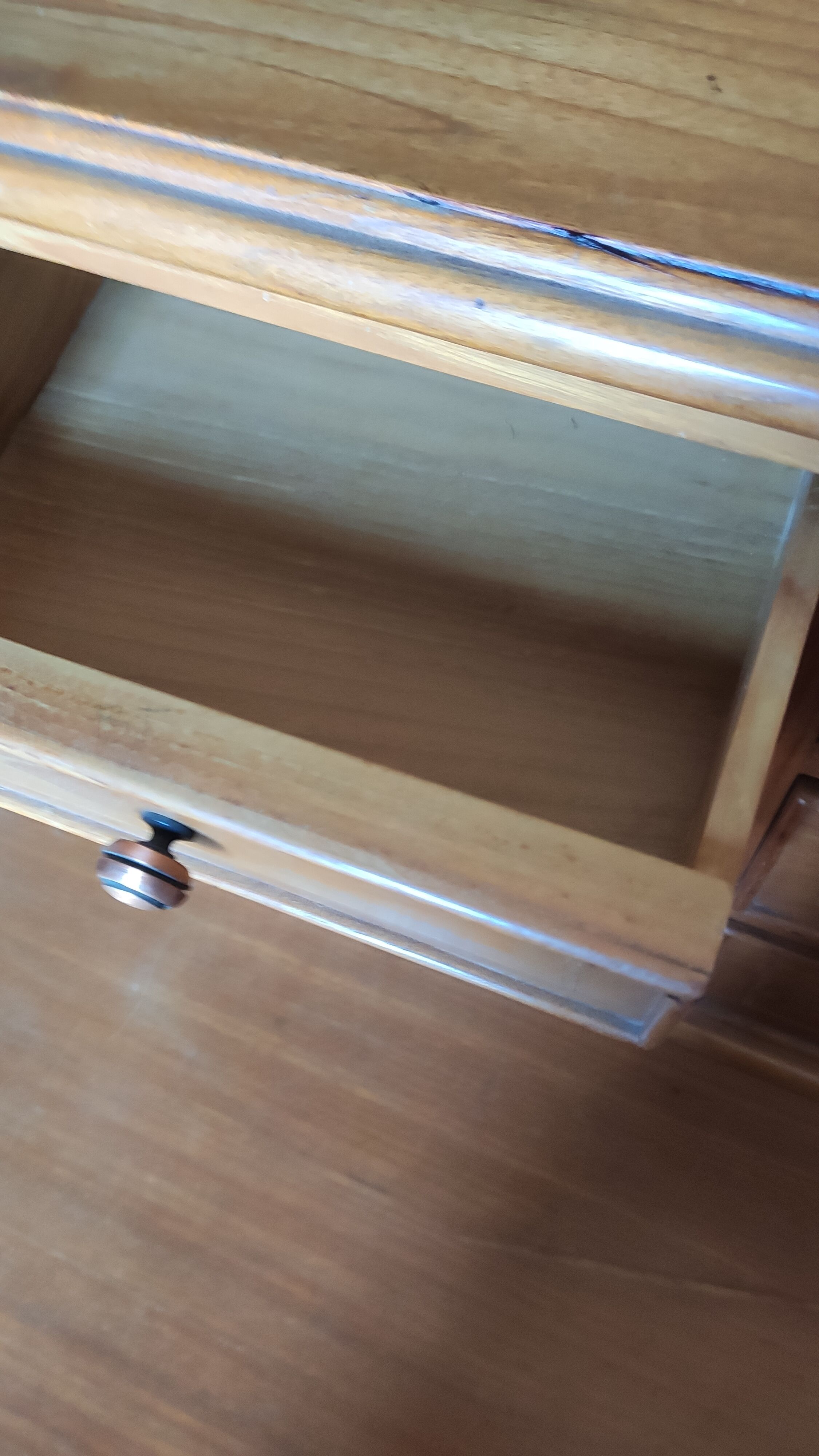 Tiered desk, Carlton cover desk