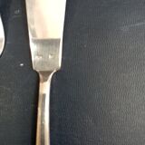 Silver metal fish cutlery ercuis