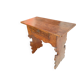 Table italienne début 19e, en bois de rose, H 80, L 90, P42