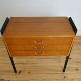 Chest of drawers scandinavian entrance furniture in mid century teak