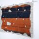 Navy Blue Hand Woven Wool Wall Hanging Tapestry Rug, 105x135 Cm