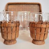 Glass tea service by Ilse Decho for Jena Glas, Germany, 1960