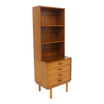 Scandinavian teak library, Sweden, 1960