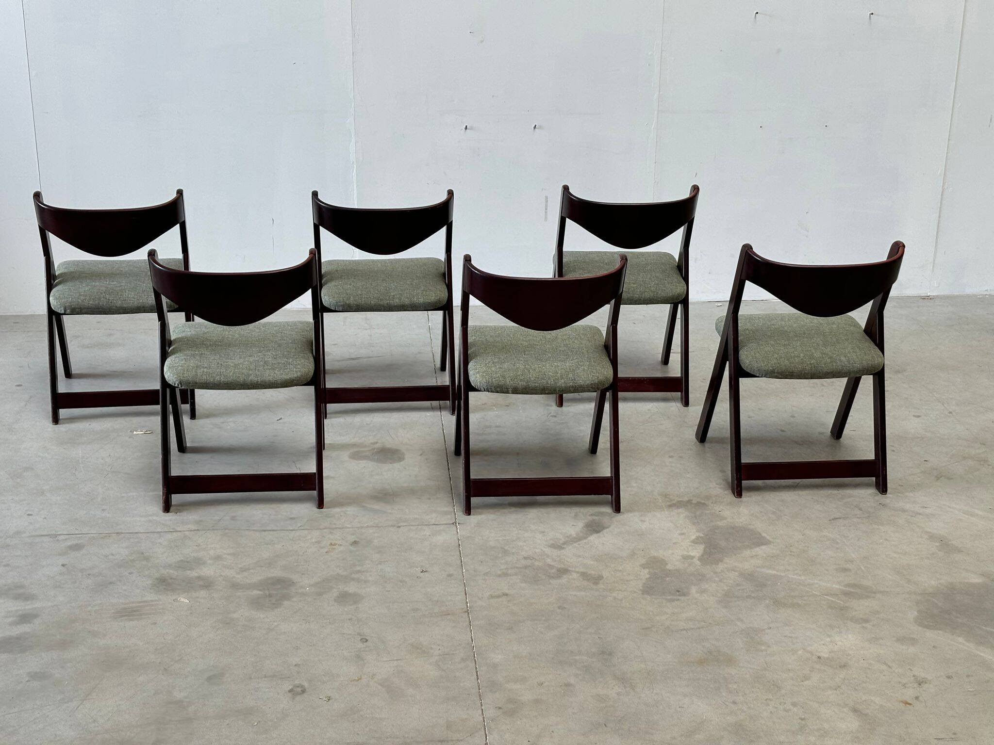 Mid century  italian dining chairs, 1960s