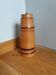 Turned wooden lamp base