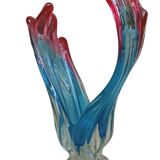 Large Murano cut vase
