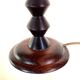 Pair of wooden lamp bases