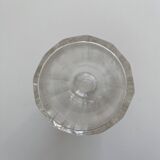 Antique crystal and silver sugar shaker
